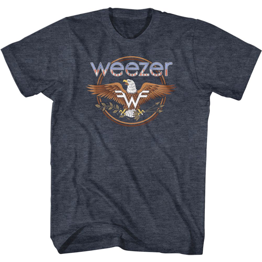 Weezer Eagle Official Heather T-Shirt Hoodie, Sweatshirt | CiraTrend.com