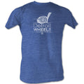 Wfl Mens S/S T-Shirt - Wheels White - Heather Royal Heather Hoodie, Sweatshirt | CiraTrend.com