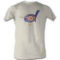 Wfl Mens S/S T-Shirt - Wheel - Solid Natural Hoodie, Sweatshirt | CiraTrend.com