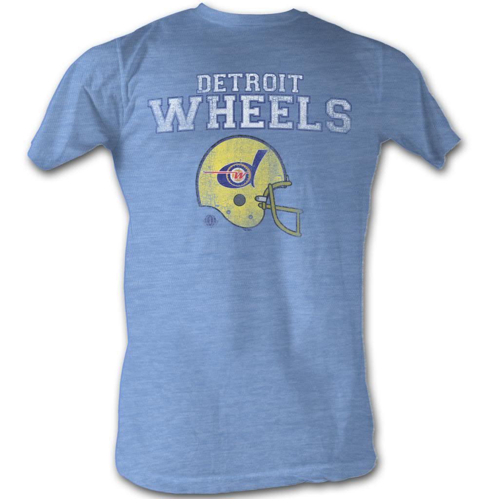 Wfl Mens S/S T-Shirt - Wheels - Heather Light Blue Heather Hoodie, Sweatshirt | CiraTrend.com