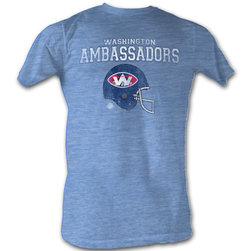 Wfl Mens S/S T-Shirt - Wash Amb - Heather Light Blue Heather Hoodie, Sweatshirt | CiraTrend.com