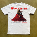 WINCHESTER 'REPEATING ARMS CO.' HEAVYWEIGHT WHITE T-SHIRT Hoodie, Sweatshirt | CiraTrend.com (Image 1)