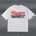 WINSTON 'NASCAR RACING' 80s HEAVYWEIGHT WHITE T-SHIRT Hoodie, Sweatshirt | CiraTrend.com (Image 1)