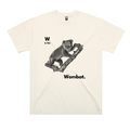 W Is For Wombat Oversized Tee Hoodie, Sweatshirt | CiraTrend.com (Image 1)