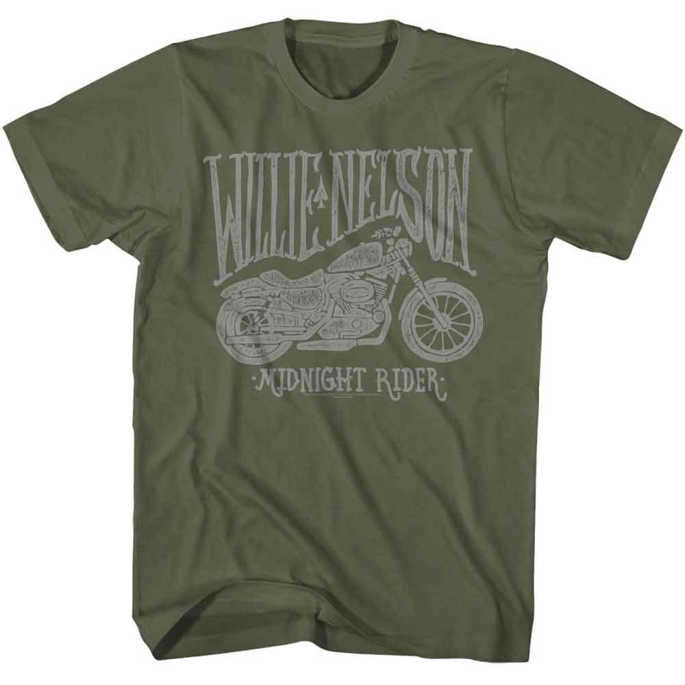 Willie Nelson Midnight Rider Official T-Shirt Hoodie, Sweatshirt | CiraTrend.com