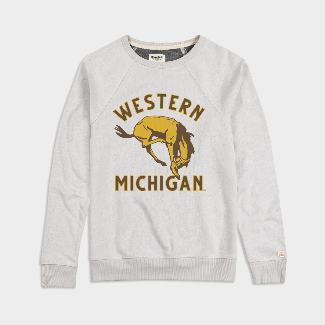 Western Michigan Broncos Vintage Crewneck Sweatshirt Style001