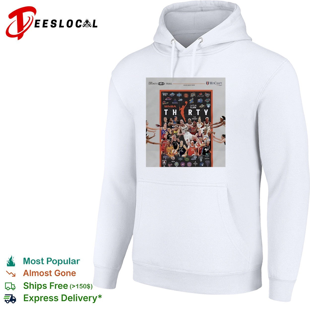 WNBA thirty anniversary collage shirt