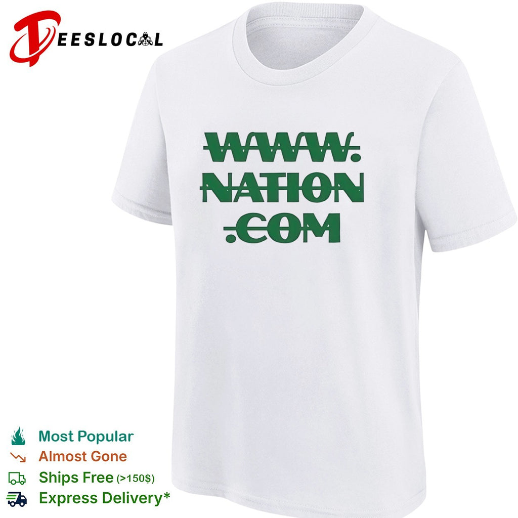 WWW Nation com internet shirt
