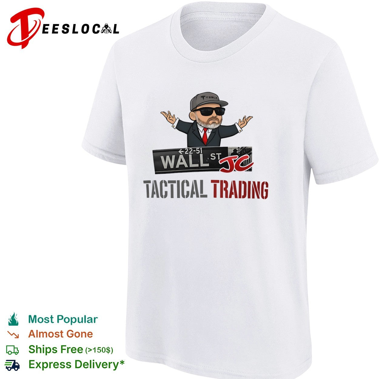 Wall Street Tactical Trading guy suit shirt