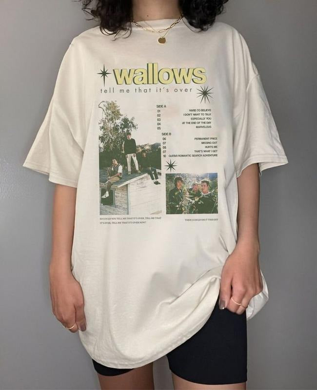 Wallows Tell Me That It's Over Tour Shirt, Wallows Band Shirt Hoodie, Sweatshirt | CiraTrend.com