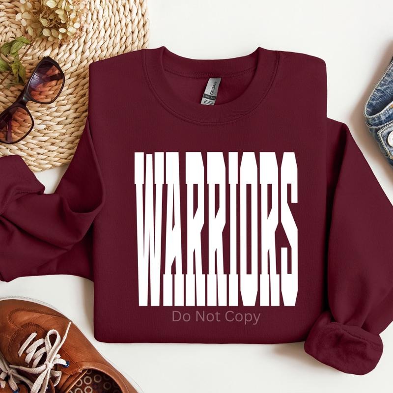 Warriors Screen Print Transfer T-Shirts, Hoodie, Sweatshirt | CiraTrend.com