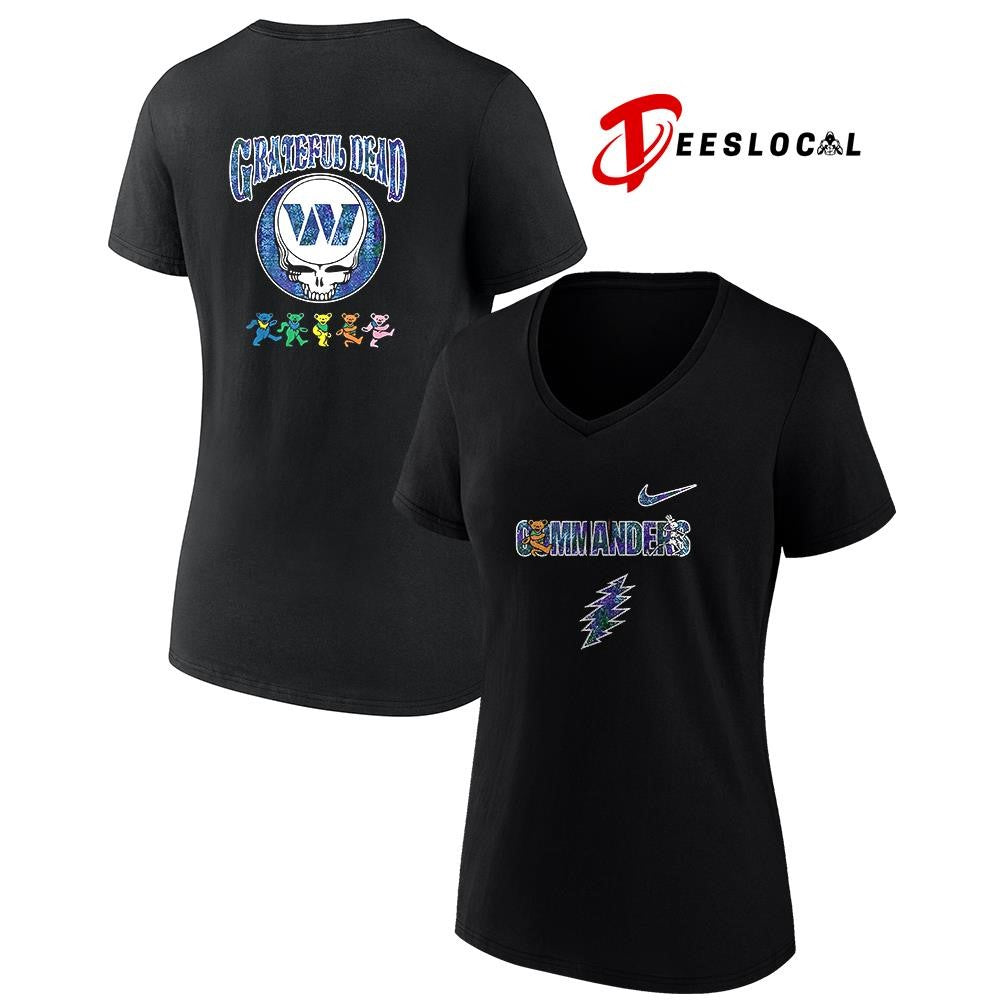 Washington Commanders Grateful Dead 60 years of Rock shirt