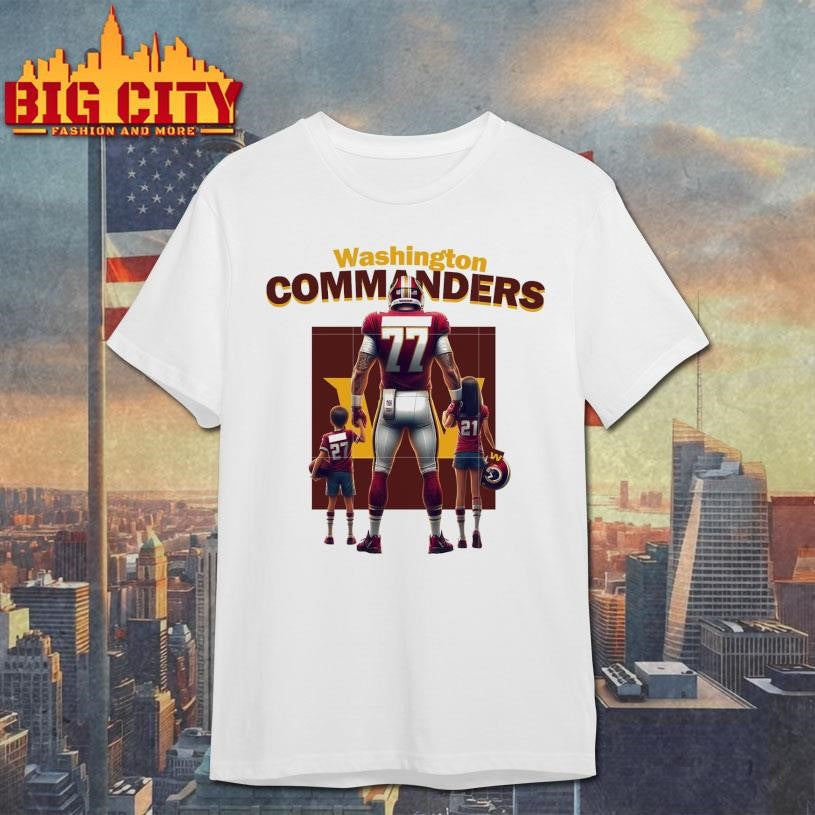 Washington Commanders fan club shirt