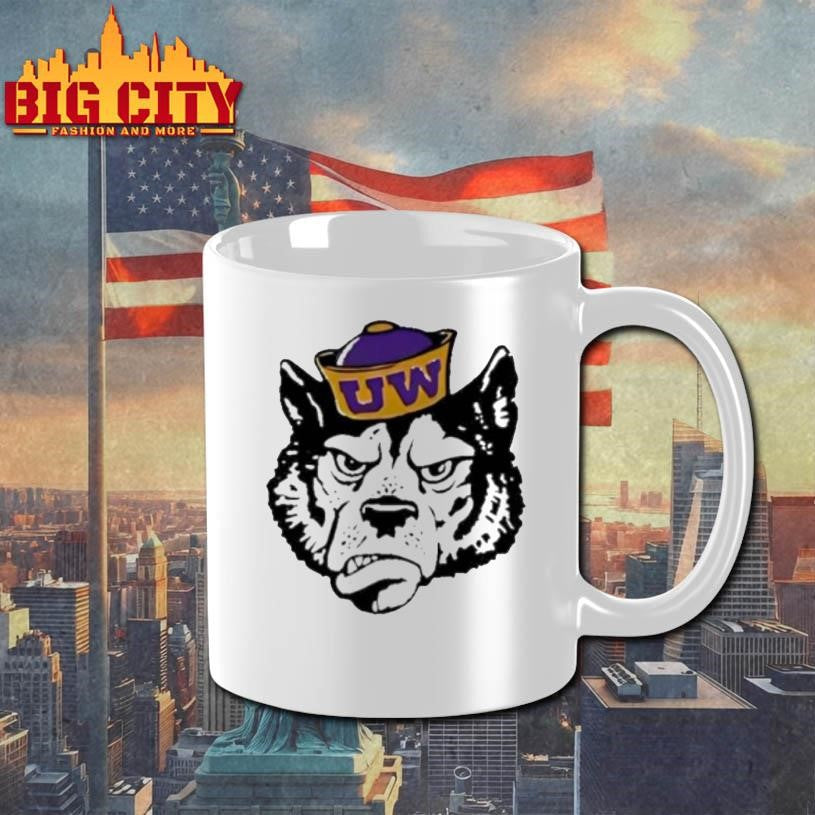 Washington Huskies Football Mascot Hat Uw Shirt