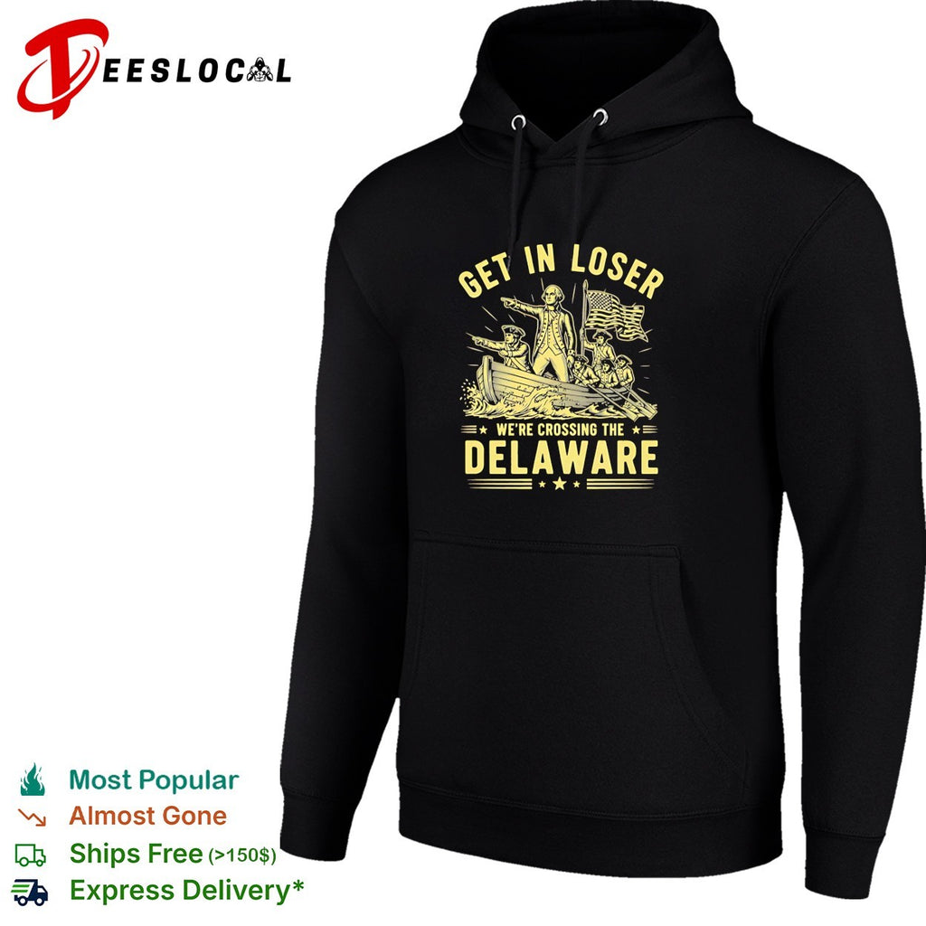 Washington crossing the Delaware get in loser shirt