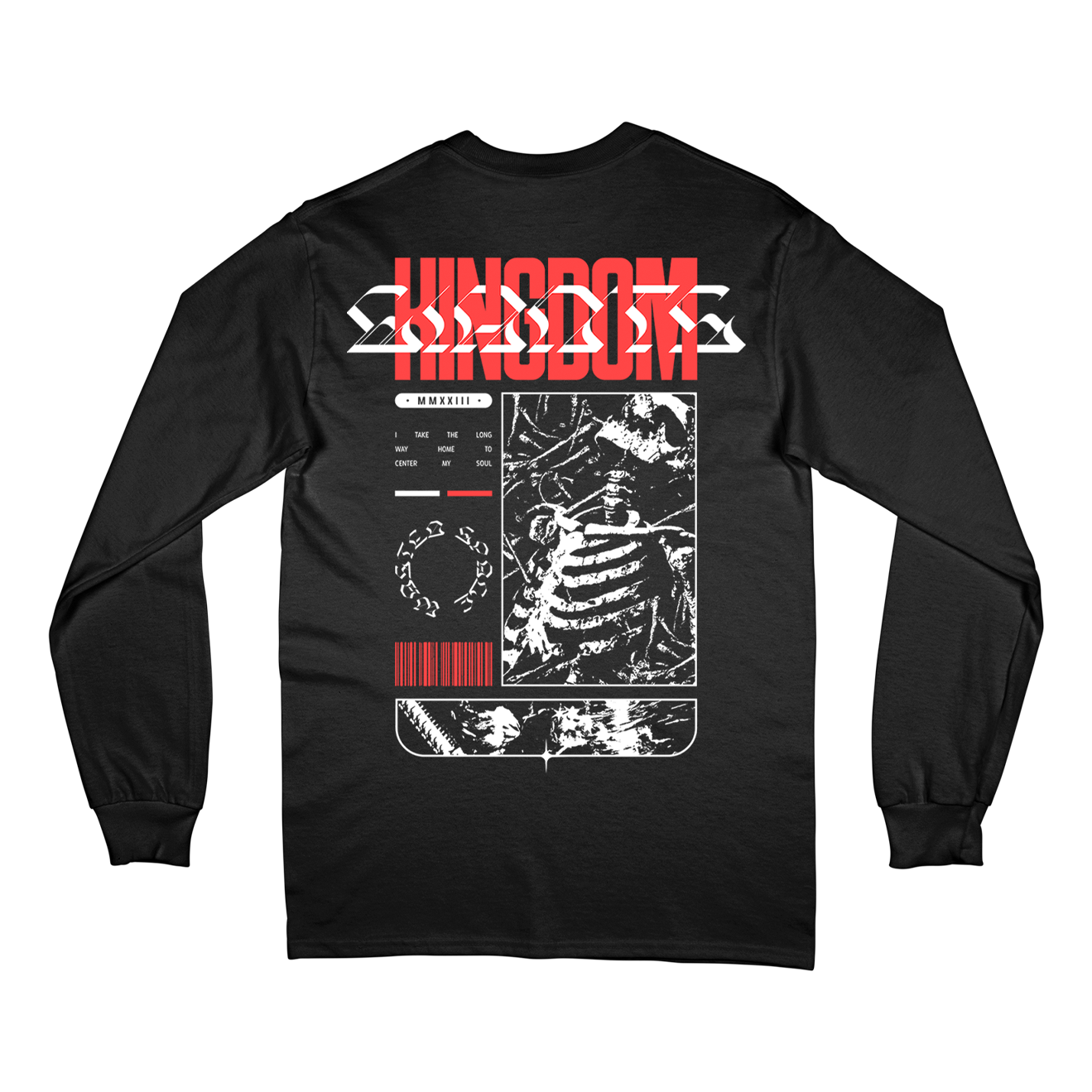 "Wasted Space" L/S T-Shirt Hoodie, Sweatshirt | CiraTrend.com (Image 1)