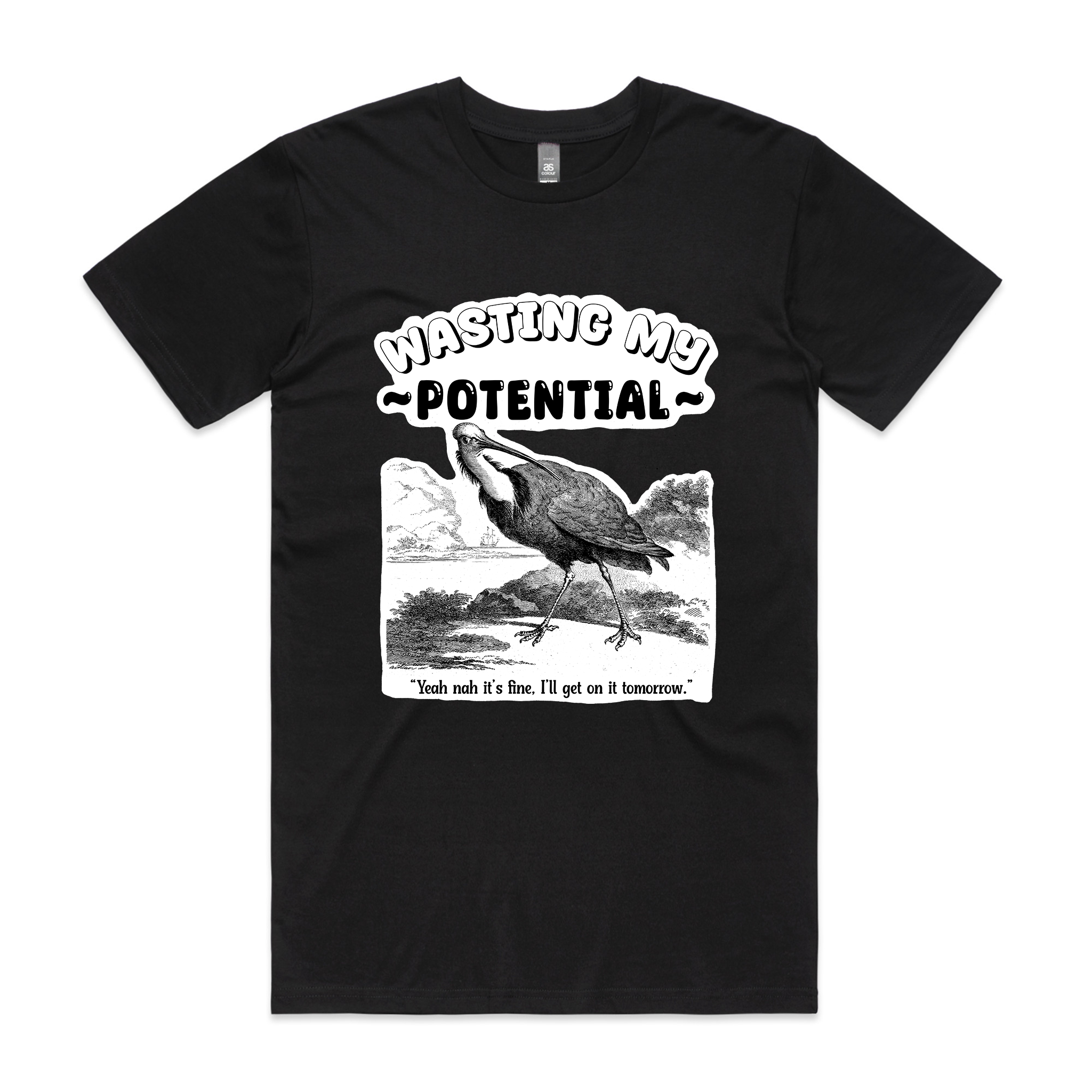 Wasting My Potential Tee Hoodie, Sweatshirt | CiraTrend.com (Image 3)
