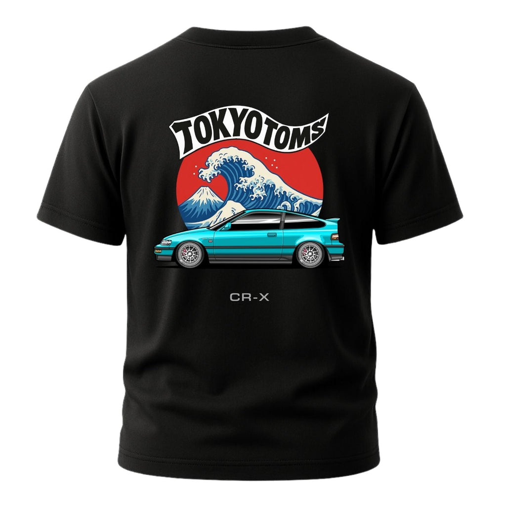 Tokyo Toms Honda CRX Wave T-Shirt Hoodie, Sweatshirt | CiraTrend.com (Image 2)