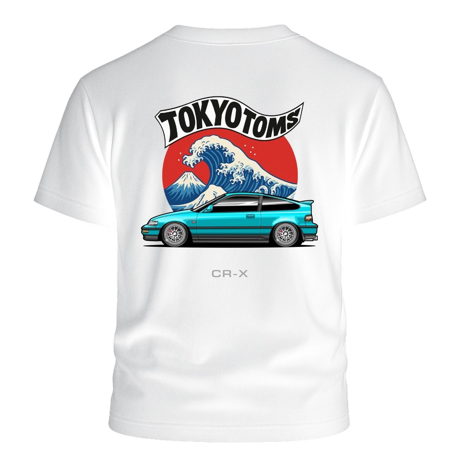 Tokyo Toms Honda CRX Wave T-Shirt Hoodie, Sweatshirt | CiraTrend.com (Image 1)