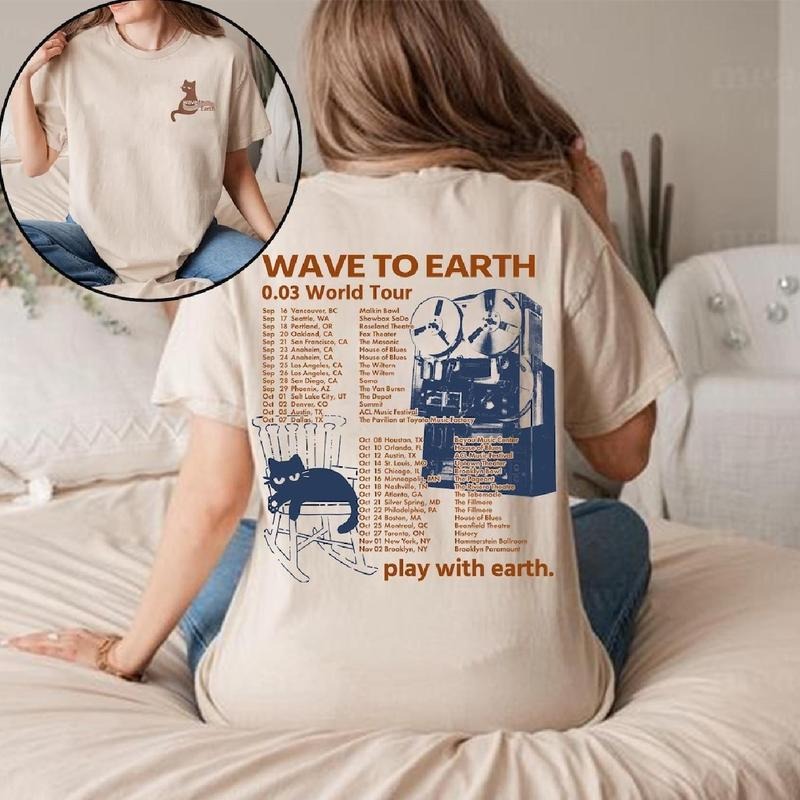 Wave To Earth 0.03 Tour 2024 T-shirt, Wave To Earth Kpop, Wave To Earth Kpop Wave To Earth Band Shirt Hoodie, Sweatshirt