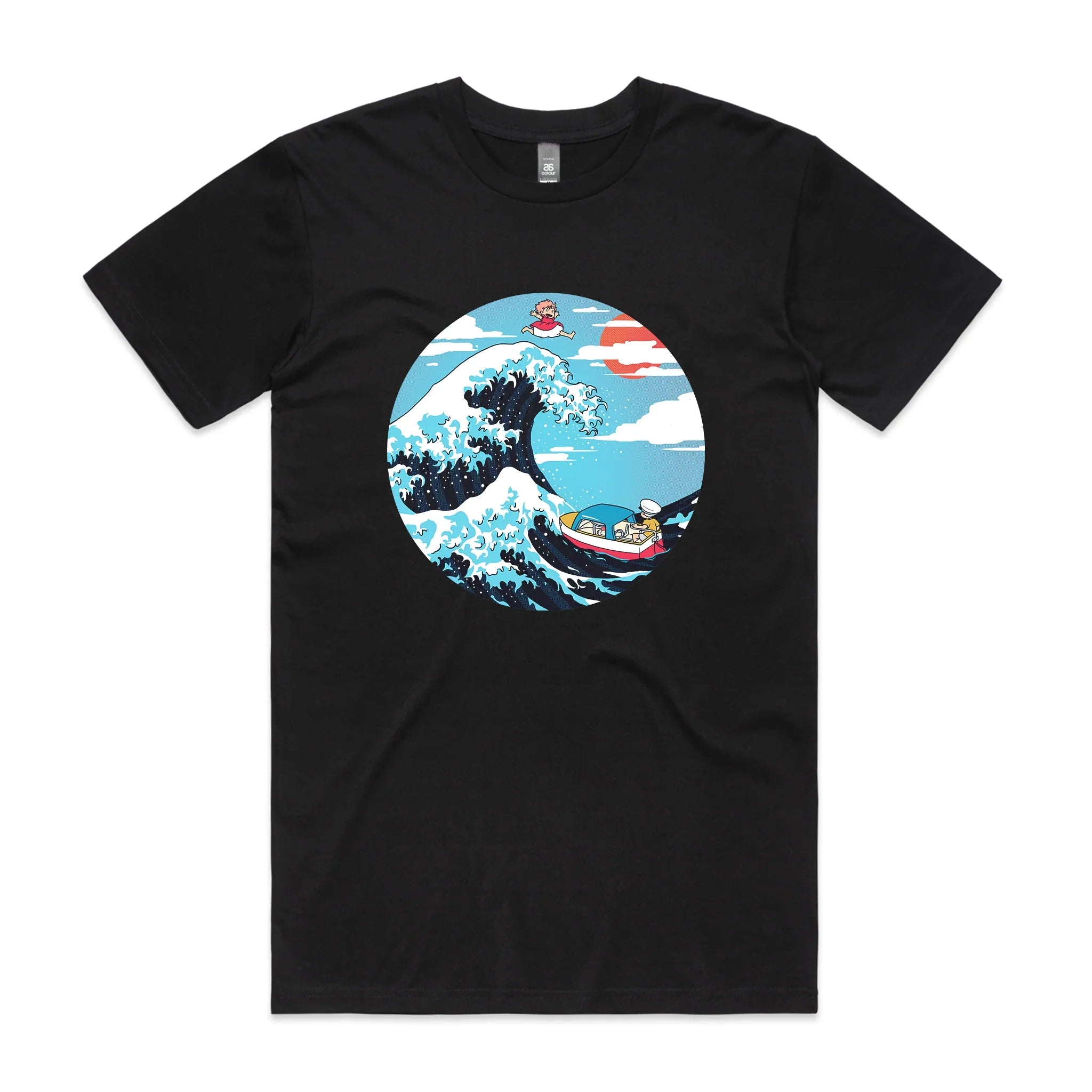 Wave Rider Tee Hoodie, Sweatshirt | CiraTrend.com (Image 2)