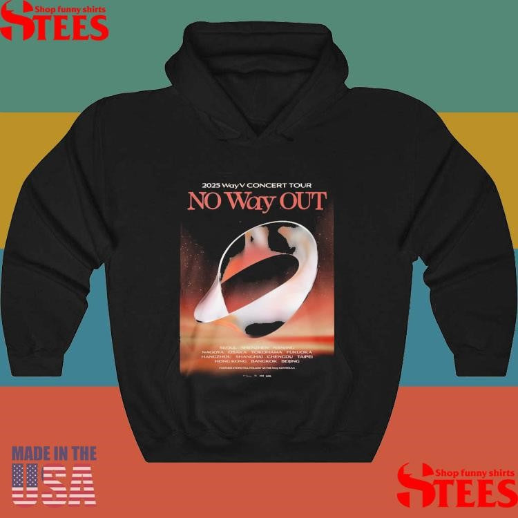 Wayv No Way Out Concert Tour 2025 T-shirt