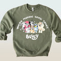 We're Making Good Times Bluey Shirt | Bluey Bandit Heeler Chilli Heeler Shirt | Bluey Bingo Shirt Blue Dog Family...