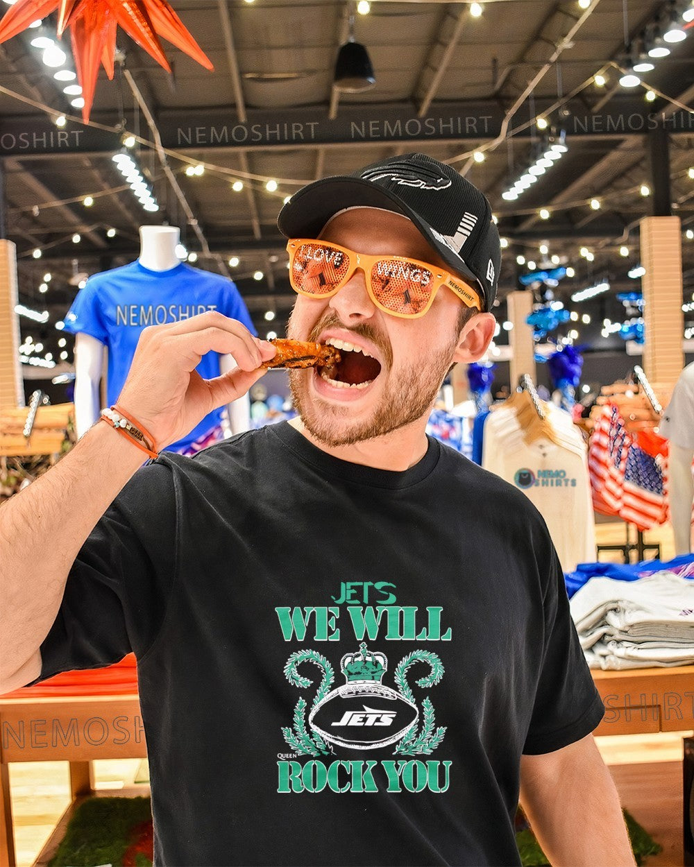 We will rock you New York Jets crown queen shirt