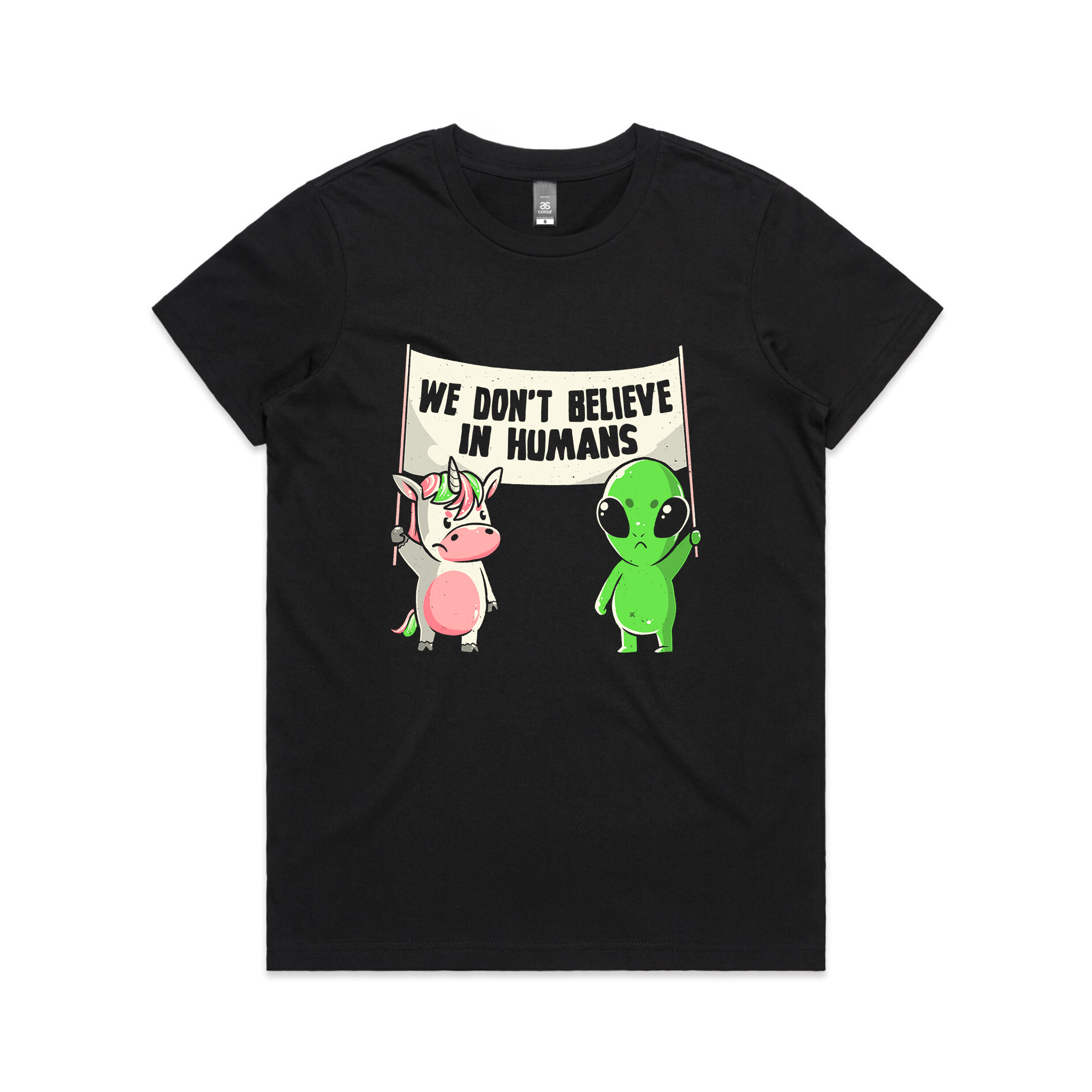 We Don't Believe In Humans Tee Hoodie, Sweatshirt | CiraTrend.com (Image 2)