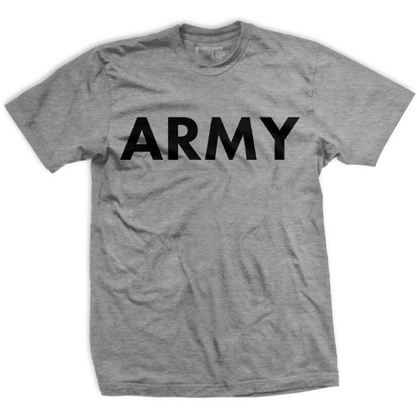 Army Gray PT T-Shirt Hoodie, Sweatshirt | CiraTrend.com (Image 1)