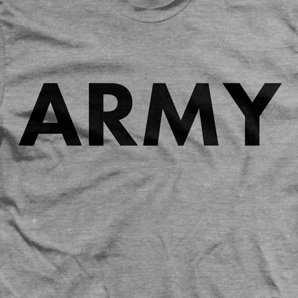 Army Gray PT T-Shirt Hoodie, Sweatshirt | CiraTrend.com (Image 2)