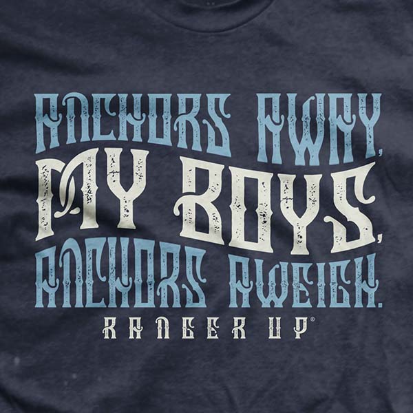 Anchors Away T-Shirt Hoodie, Sweatshirt | CiraTrend.com (Image 2)