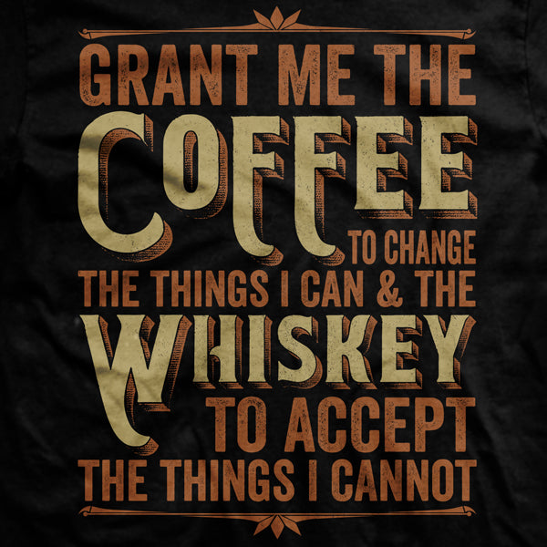 Black Coffee & Whiskey Prayer T-Shirt Hoodie, Sweatshirt | CiraTrend.com (Image 1)
