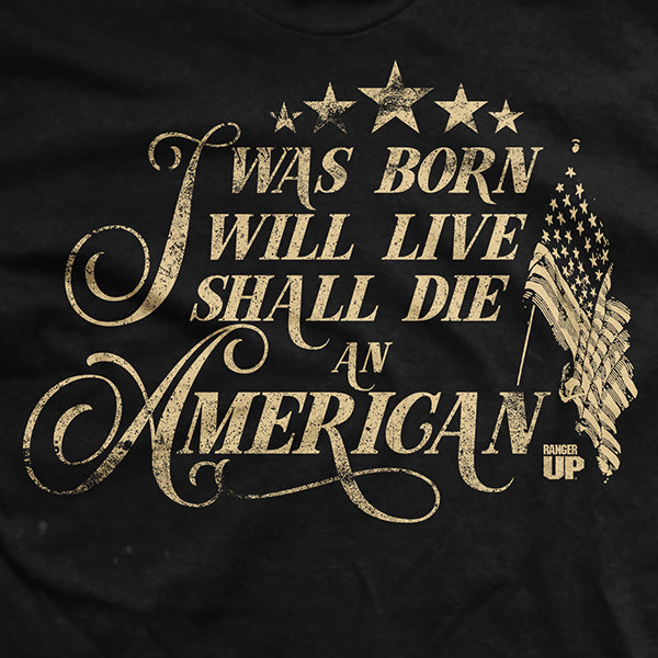 Born American T-Shirt Hoodie, Sweatshirt | CiraTrend.com (Image 2)