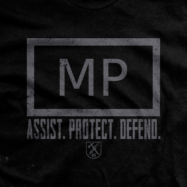 Military Police "Assist, Protect, Defend" T-Shirt Hoodie, Sweatshirt | CiraTrend.com (Image 2)