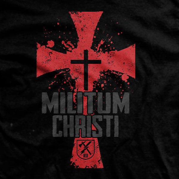 Militus Cristi T-Shirt Hoodie, Sweatshirt | CiraTrend.com (Image 2)