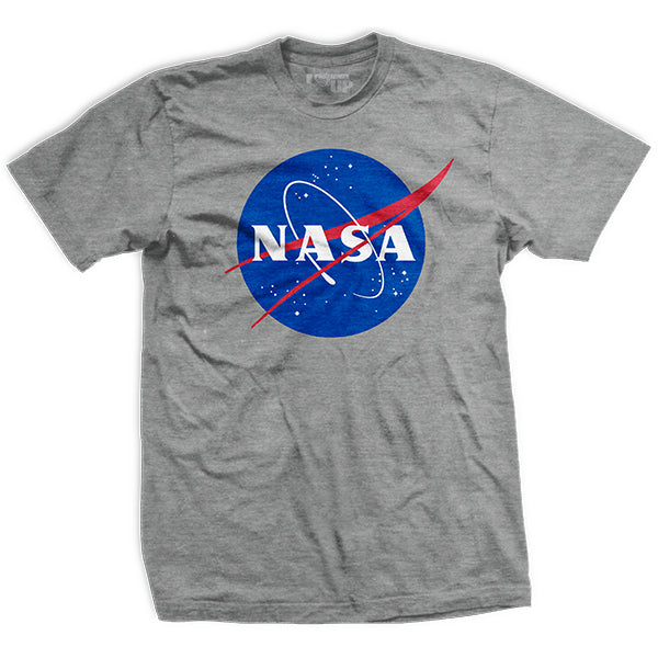 Mens NASA "Meatball" Insignia- Gray - T-Shirt Hoodie, Sweatshirt | CiraTrend.com (Image 1)