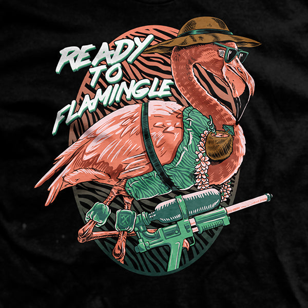 Ready to Flamingle T-Shirt Hoodie, Sweatshirt | CiraTrend.com (Image 2)