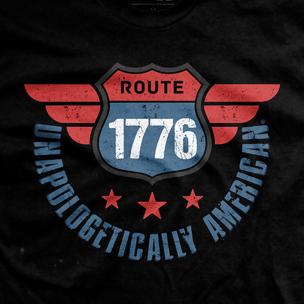 Route 1776 T-Shirt Hoodie, Sweatshirt | CiraTrend.com (Image 2)