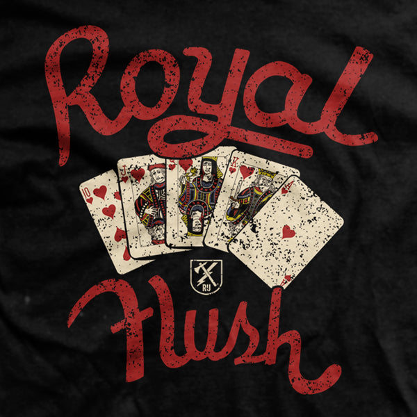 Royal Flush T-shirt Hoodie, Sweatshirt | CiraTrend.com (Image 2)