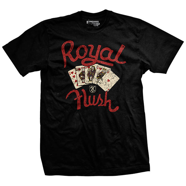 Royal Flush T-shirt Hoodie, Sweatshirt | CiraTrend.com (Image 1)