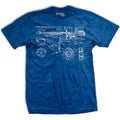 Members Only Thompson Gun Blueprint T-Shirt Hoodie, Sweatshirt | CiraTrend.com (Image 1)