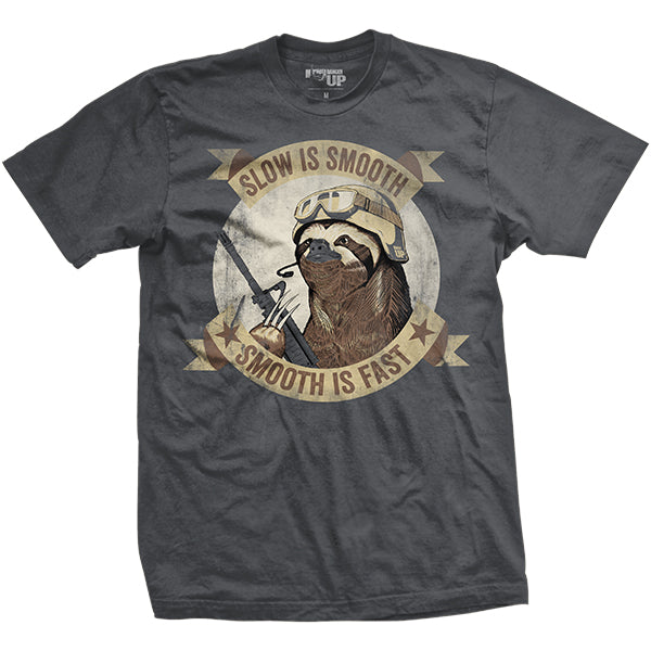 Slow Is Smooth Smooth Is Fast T-Shirt Hoodie, Sweatshirt | CiraTrend.com (Image 1)