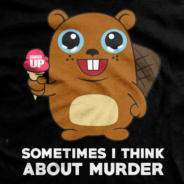 Sometimes I Think About Murder T-Shirt Hoodie, Sweatshirt | CiraTrend.com (Image 2)