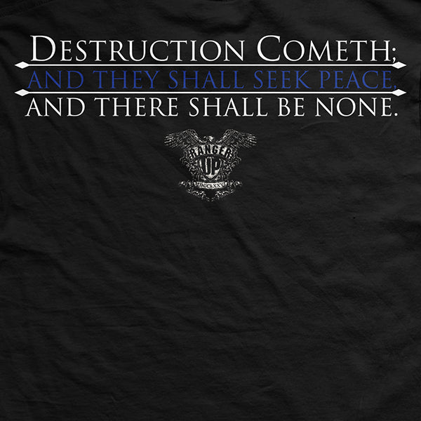 Thin Blue Line T-Shirt Hoodie, Sweatshirt | CiraTrend.com (Image 4)