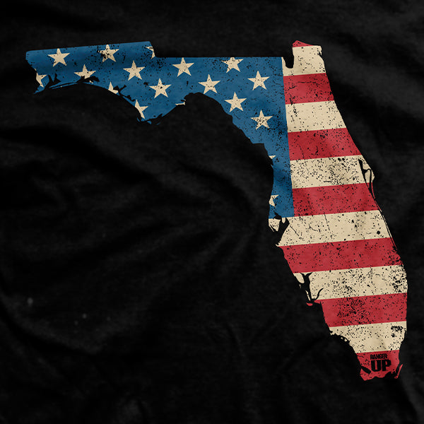 U.S Flag - Florida T-Shirt Hoodie, Sweatshirt | CiraTrend.com (Image 2)