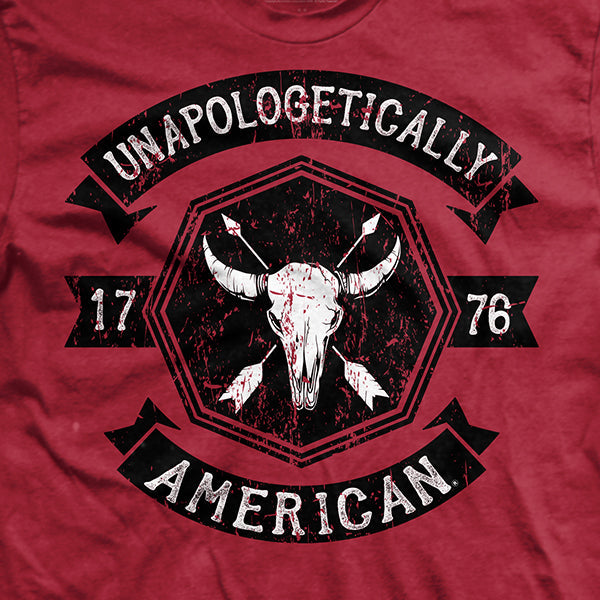 Unapologetically American Bison T-Shirt Hoodie, Sweatshirt | CiraTrend.com (Image 2)