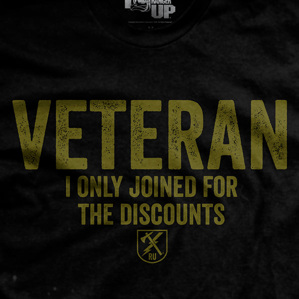 Veteran For The Discounts T-Shirt Hoodie, Sweatshirt | CiraTrend.com (Image 2)