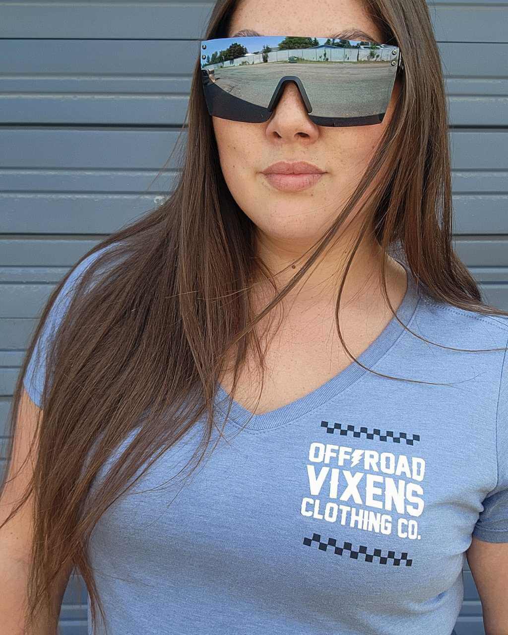 Bandana Ladies V Neck Tee Hoodie, Sweatshirt | CiraTrend.com (Image 4)