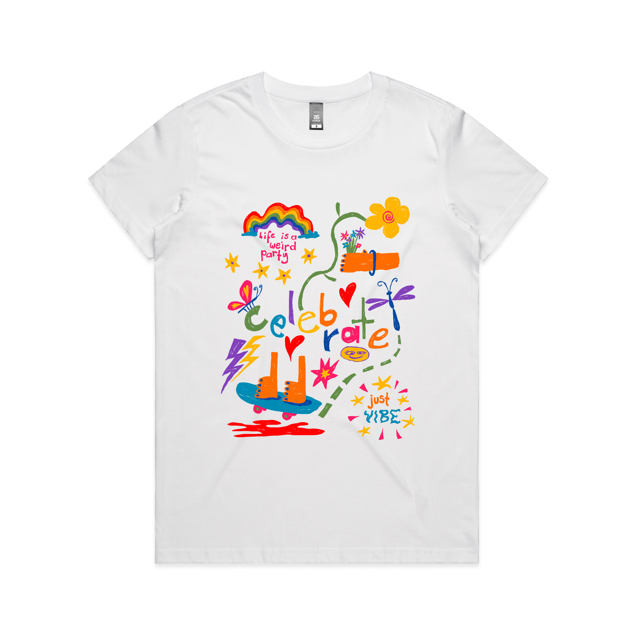 Weird Party Tee Hoodie, Sweatshirt | CiraTrend.com (Image 4)